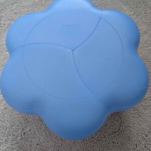 Tupperware Blue Flower Chip N Dip Set
